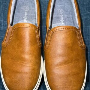 Cat & Jack Tan Slip-On Loafers
